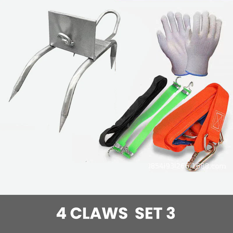 🔥2025 Hot Sale 50% OFF🔥 Outdoor Tree-Climbing Anti-Slip Cat Claw Shoes Set