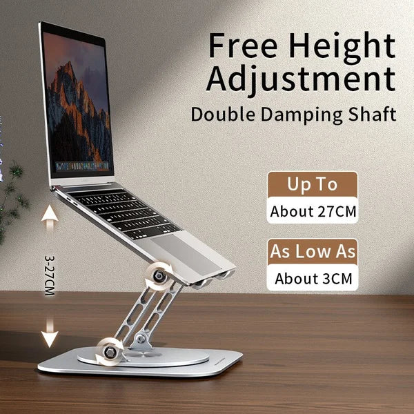 🔥Big Sale 40% OFF💥 360° Rotatable and Adjustable Lifting Aluminum Alloy Mobile Phone Tablet Laptop Holder
