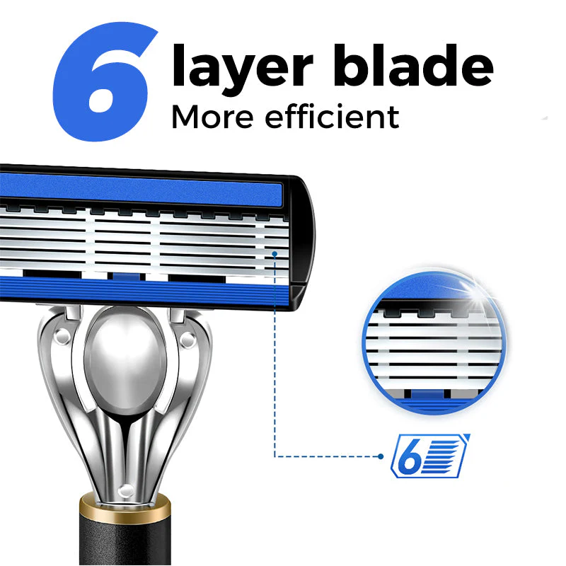 🔥2025 New Hot Sale 50% OFF🔥Advanced Manual Shaving Razor Blade Set