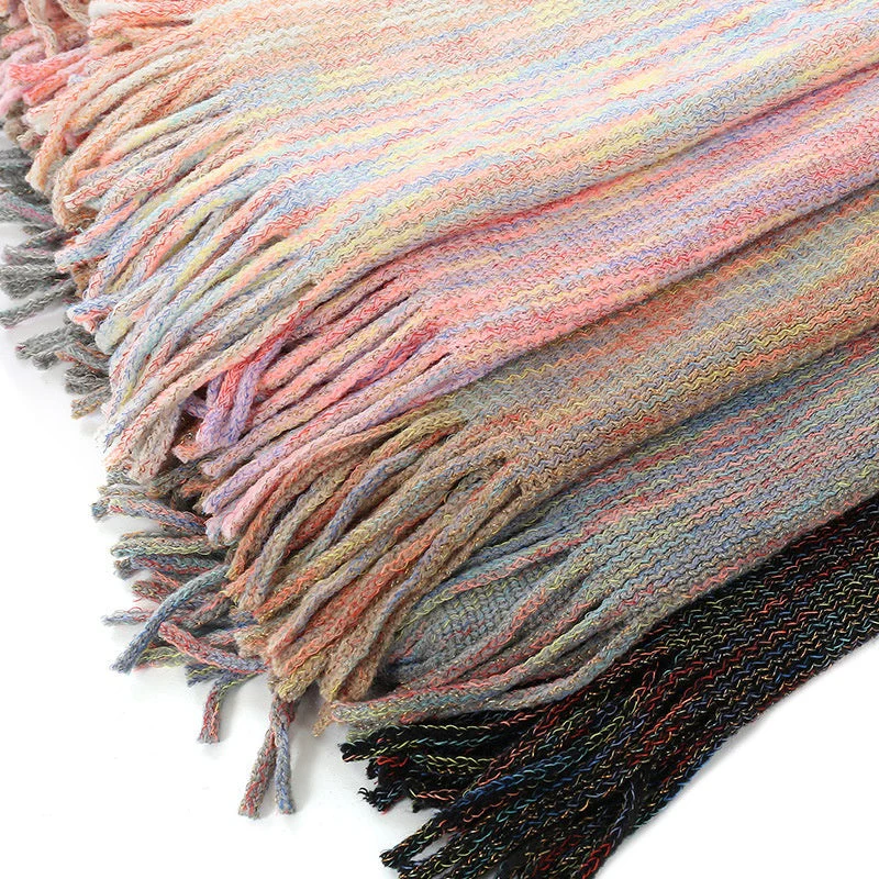 🌹🌹Women's Knitted Tassel Shawl Wrap