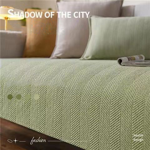 🔥Herringbone Chenille Fabric Furniture Protector Sofa Cover