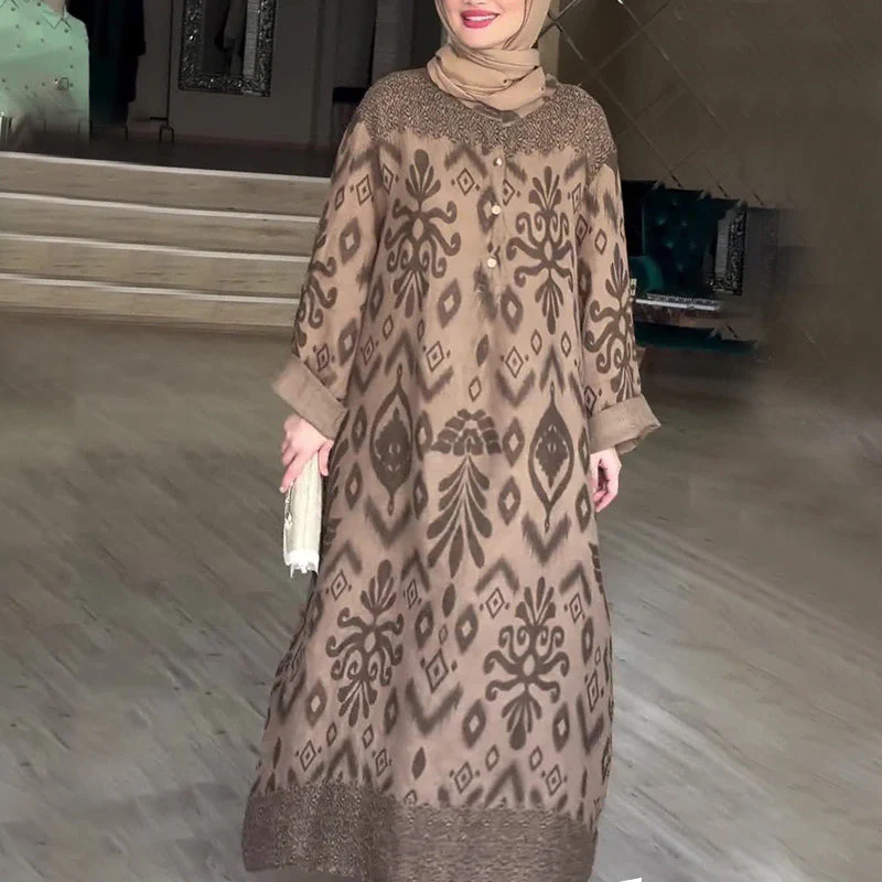 🔥New Year Specials🔥Women’s Graceful Long-Sleeve Maxi Dress