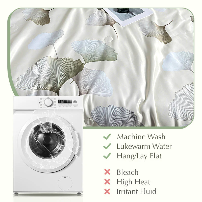 🔥Summer Limited Sale-50%Off🌸Cooling Breathable Floral Bed Sheet (4-Piece Set)