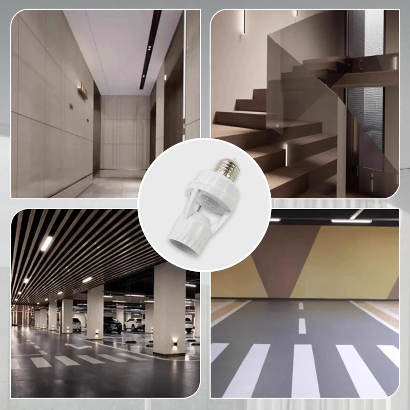 💡 Universal Infrared Motion Sensor LED Lamp Holder