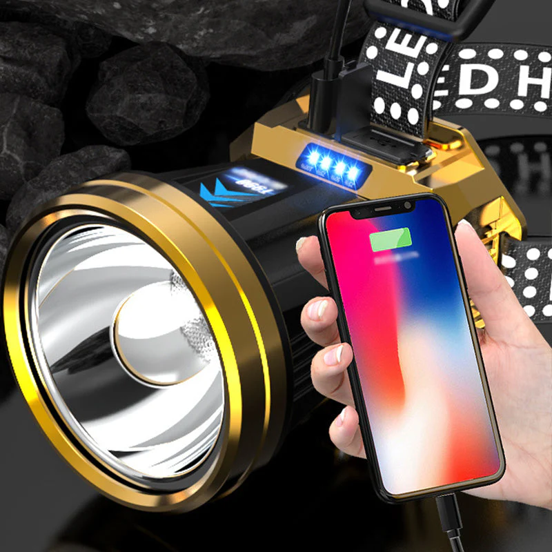 💡💡💡HOT SALE - 49% OFF🔥Rechargeable Outdoor Super Bright LED Headlamp💡💡💡