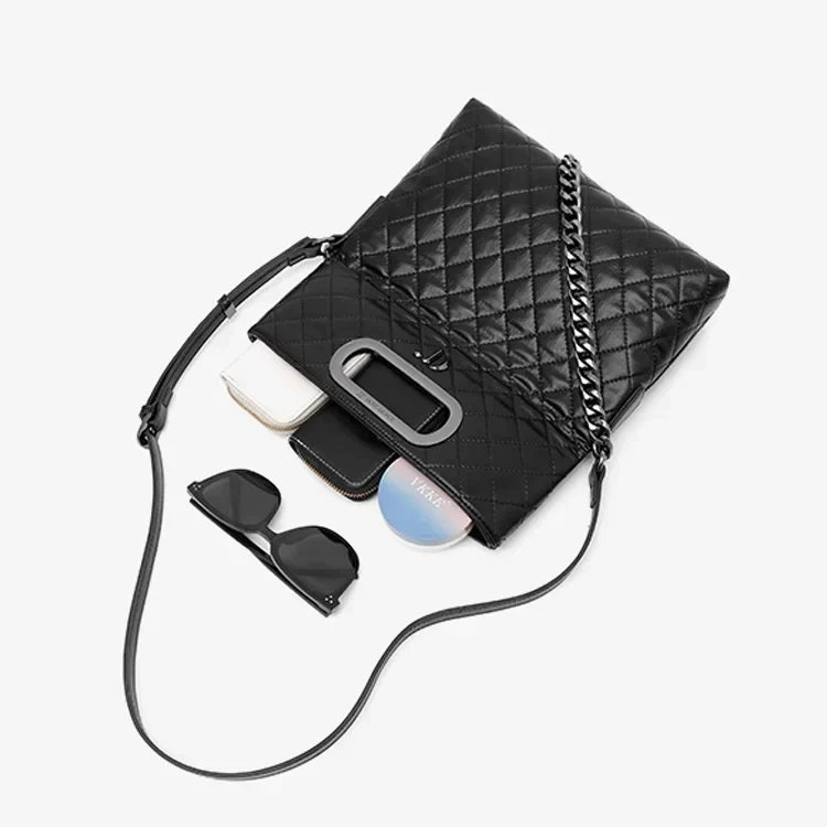 [Best Gift For Her] Square Buckle Versatile Chain Bag