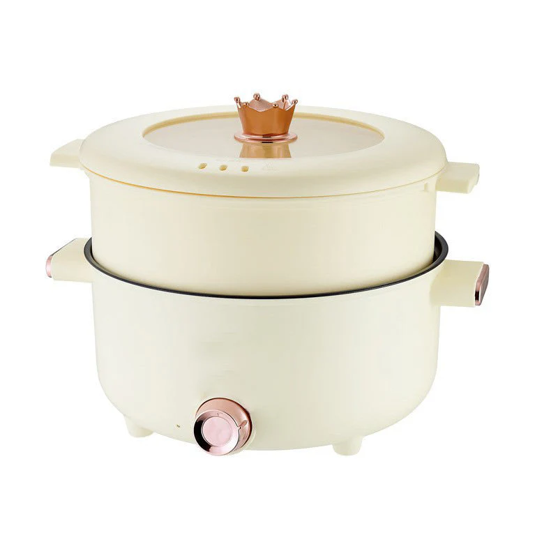 Multi-Functional Electric Non-Stick Pot with Steamer