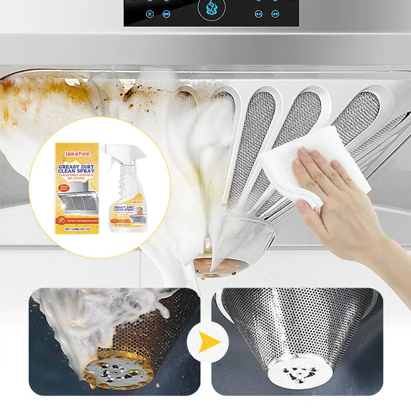 🔥 Multifunctional Powerful Kitchen Foam Cleaner🏠Limited-time offer: complimentary specialised cleaning cloth