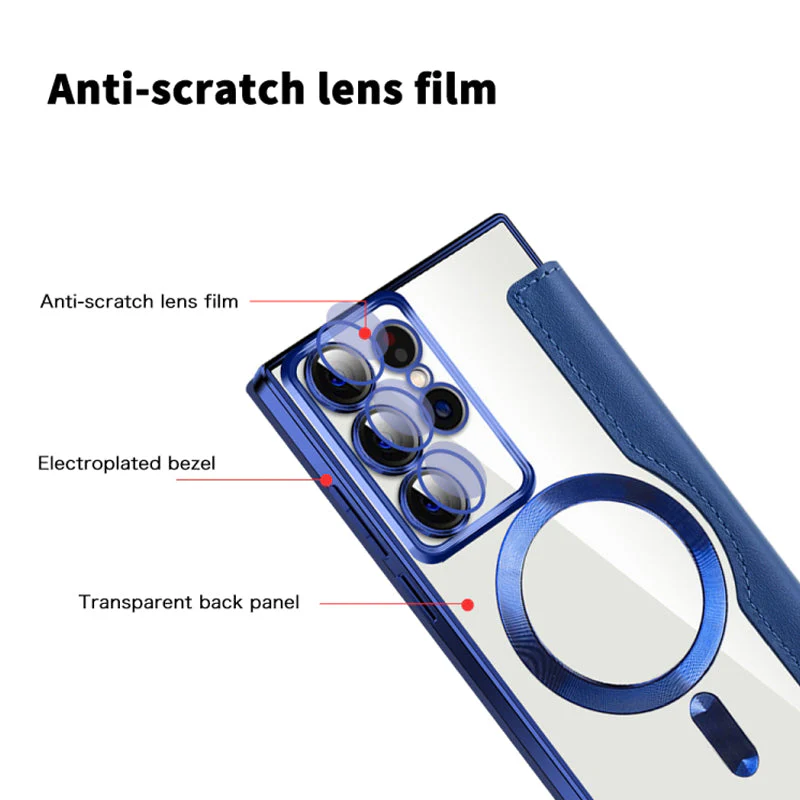 [🔥Today's Lowest Price]New Textured Flip Leather Phone Case for Samsung