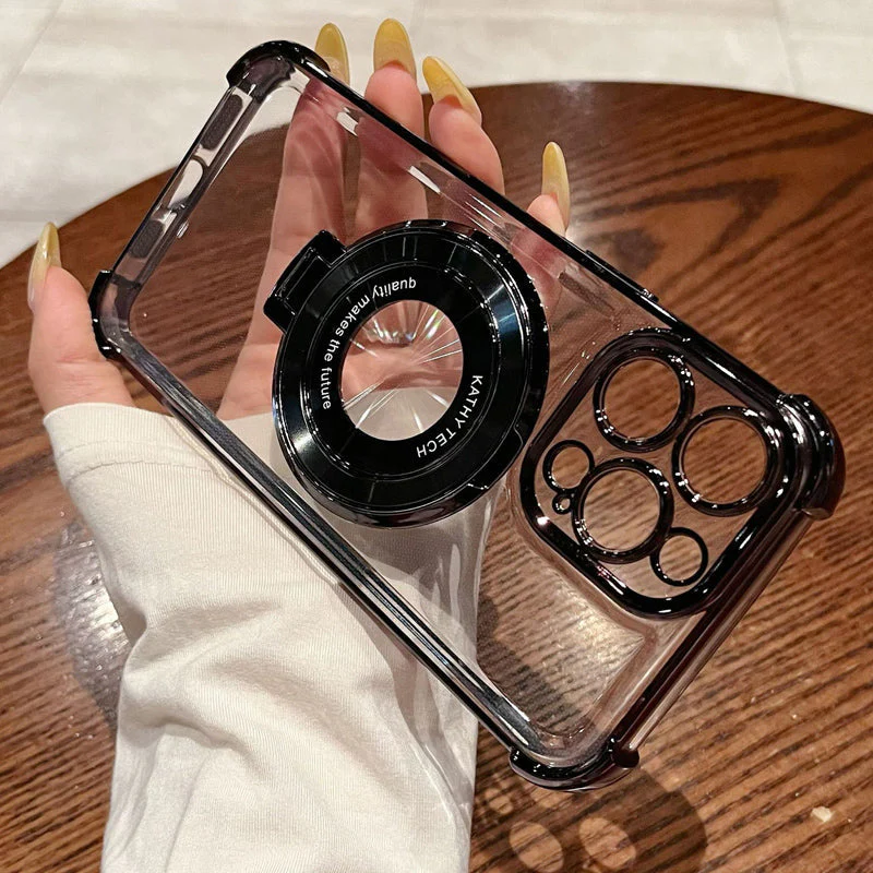 🔥Limited Time 40% OFF🔥Magnetic Lens Protective Phone Case with Stand