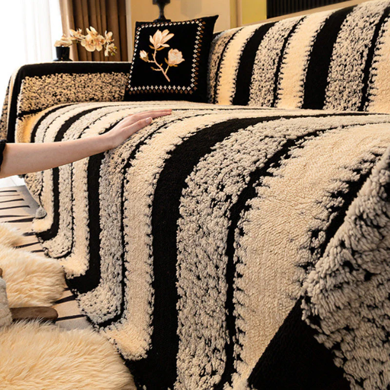 🛋️ Christmas Early Bird Special Offer 🎉Soft Plush Non-Slip Couch Cover🍂