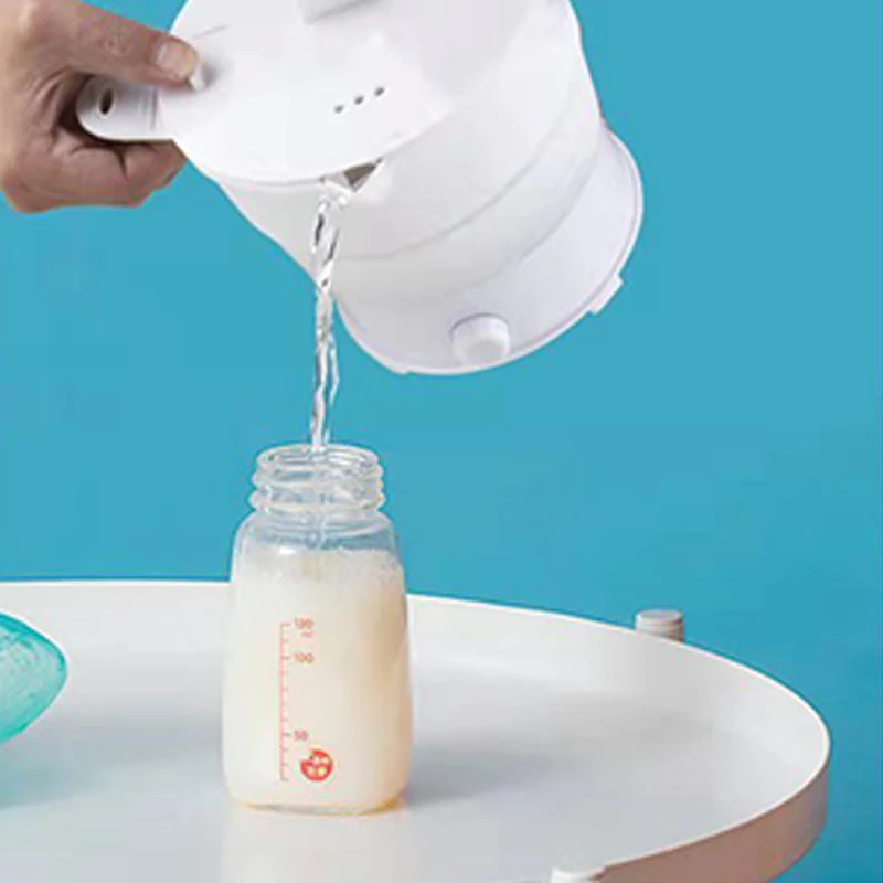 [Creative Gift] Travel Folding Electric Silicon Cooking Pot