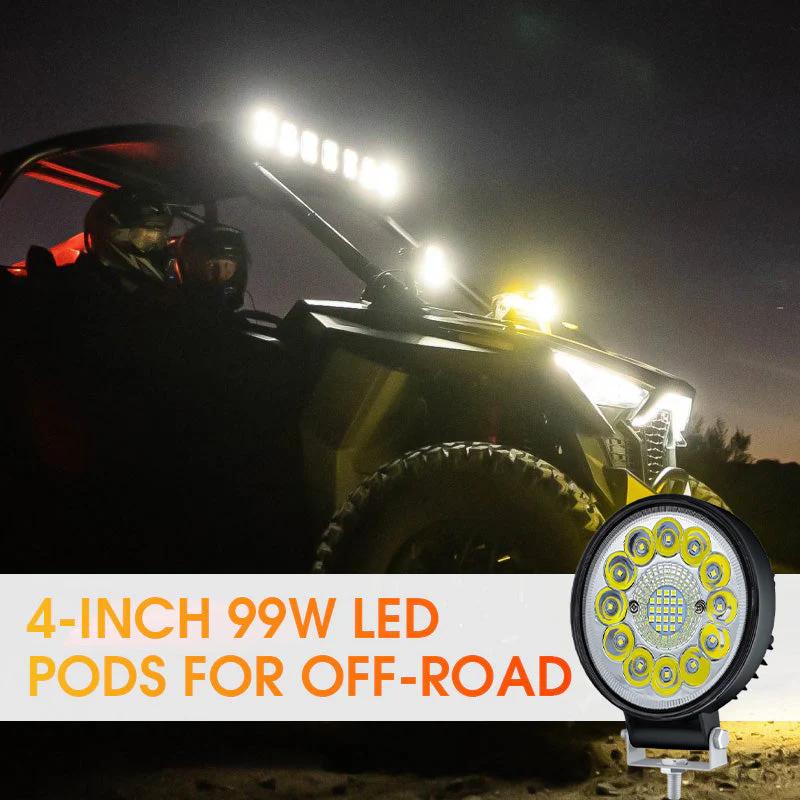🔥While stocks last🎉4-inch 99W LED Pod for Off-Road