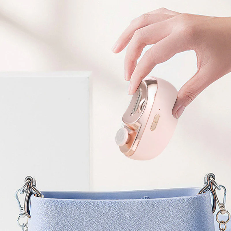 🎁 Hot Sale 49%OFF🔥3 in 1 Automatic Electric Nail Clipper with Polishing【Safe and convenient】