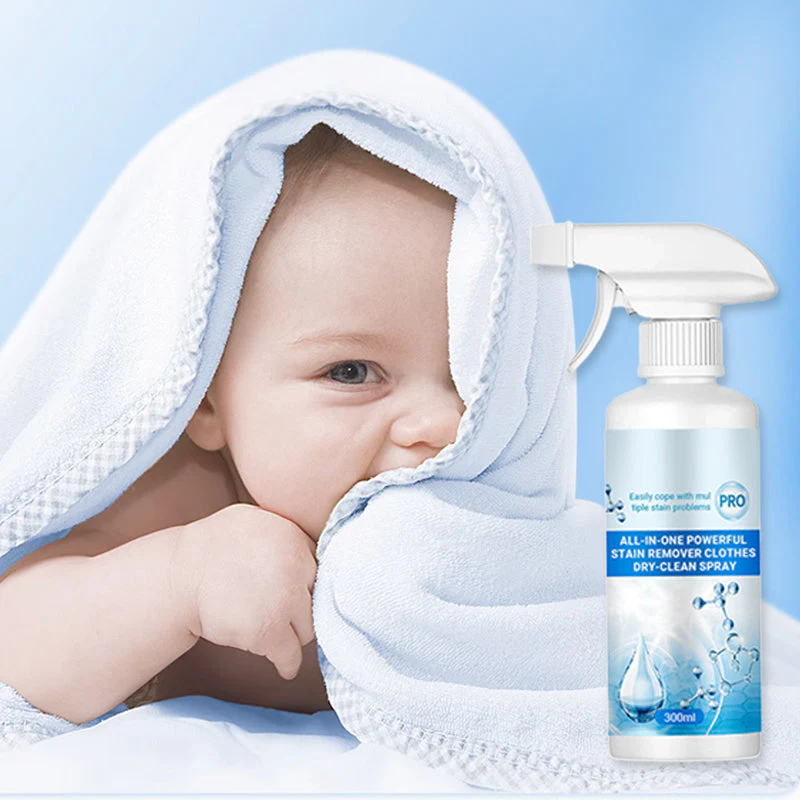🔥50% OFF🎉All-in-One Powerful Stain Remover Clothes Dry-Clean Spray