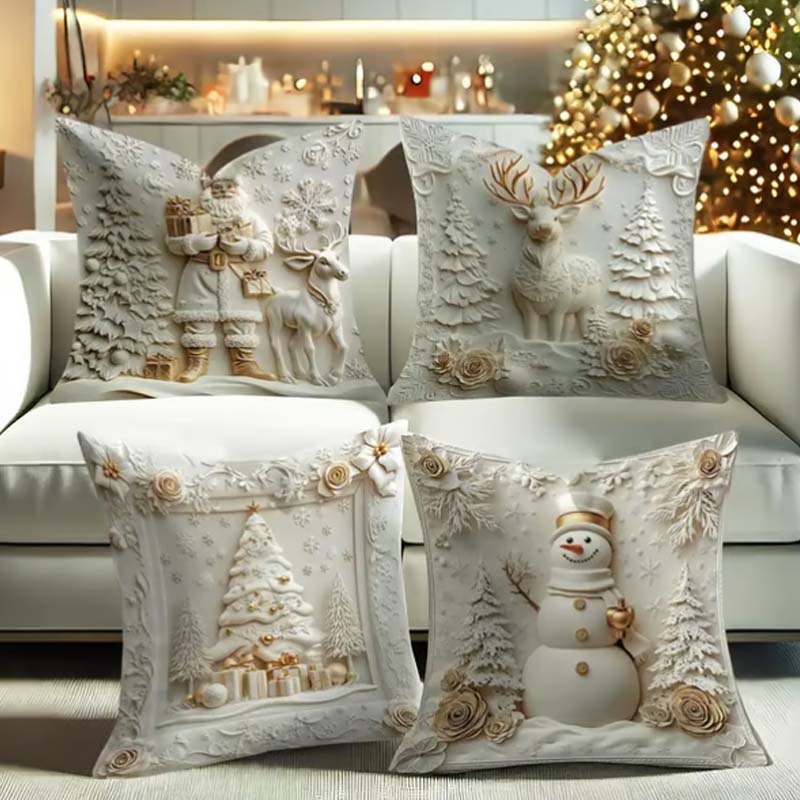 🎅 Christmas Gift Recommendations!🎁Elegant Christmas Decorative Pillow Covers (50% OFF)