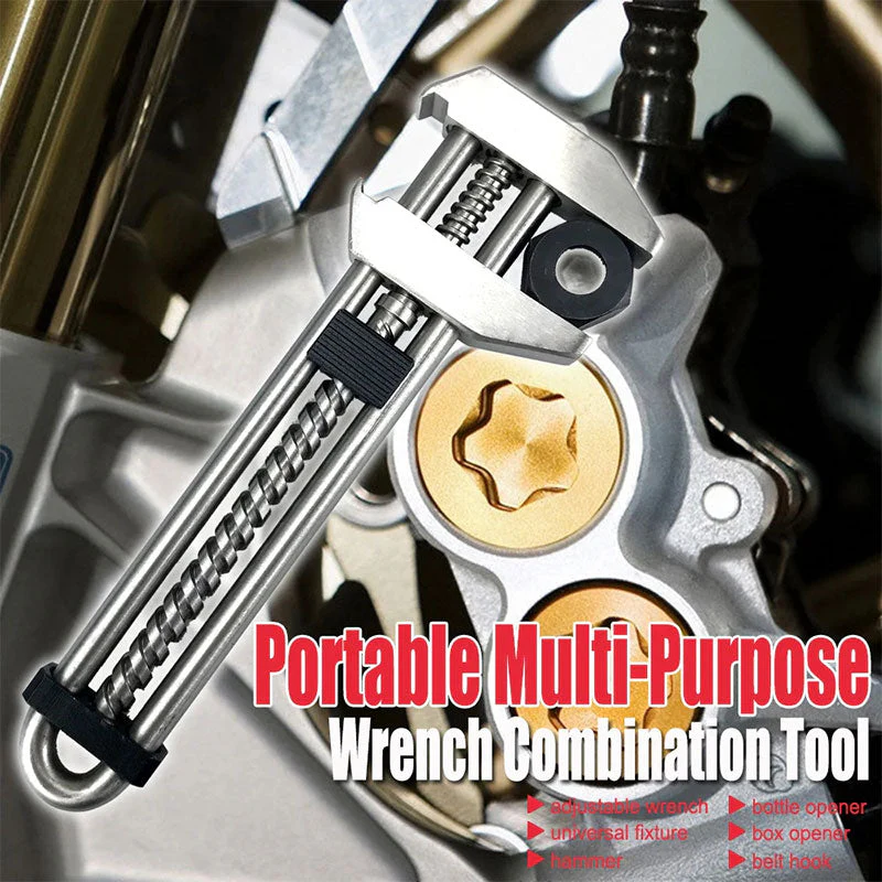 Multifunctional Adjustable Spanner Portable Wrench Tool