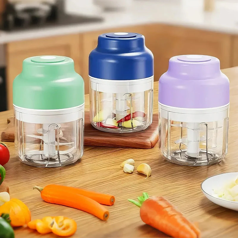 🔥Half-price offer✨Electric Mini Garlic Chopper Set