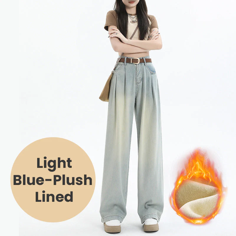 Women's High Waisted Wide Leg Jeans