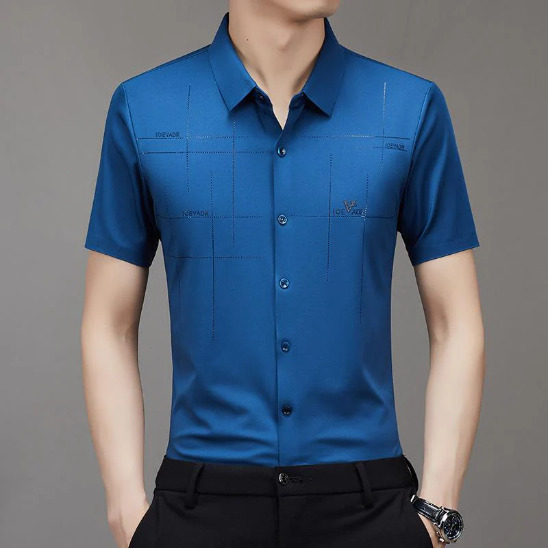 🔥Buy 2 Free shipping🔥🎁Men's Ice Silk Business Shirt
