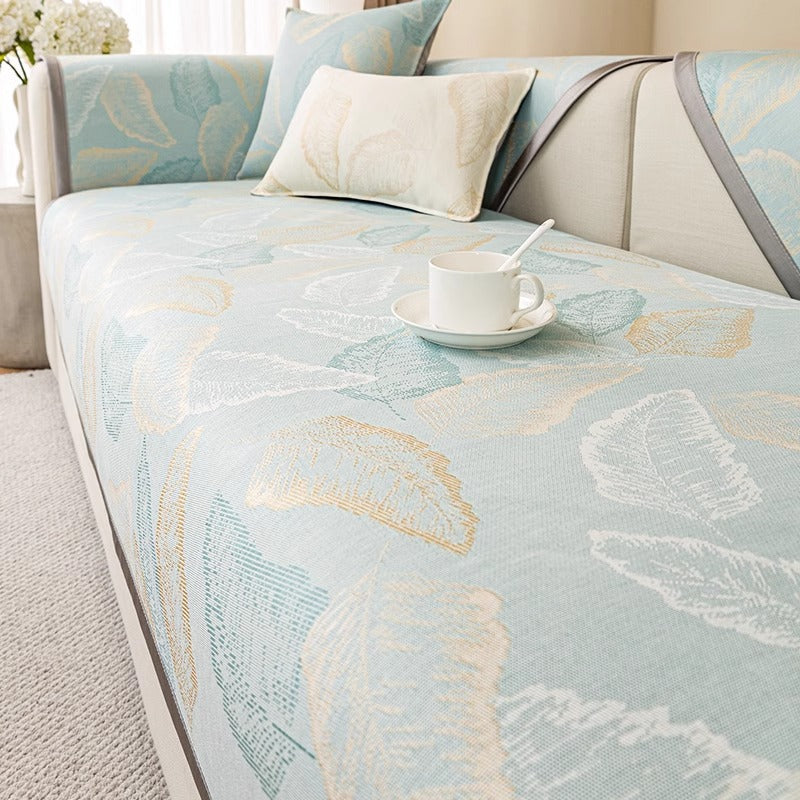 🔥50%OFF🔥Universal Luxury Leaf Pattern Lightweight Sofa Cushion