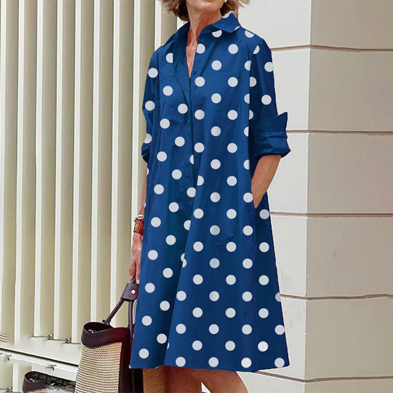 Women's Casual Dress with Pocket