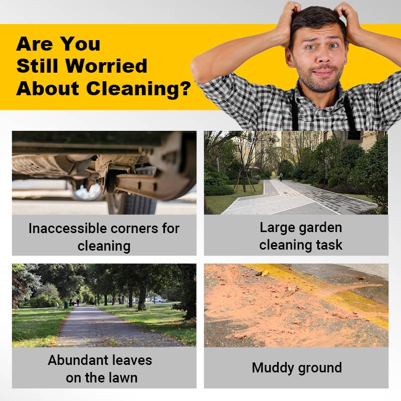 🔥2025 Hot Sale 50% OFF🔥Undercarriage Pressure Cleaner Water Broom