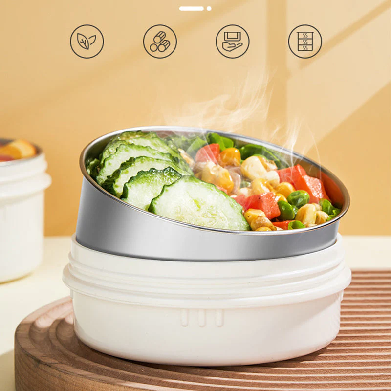 Stainless Steel Multi-layer Large-capacity Extra-long Insulated Lunch Box