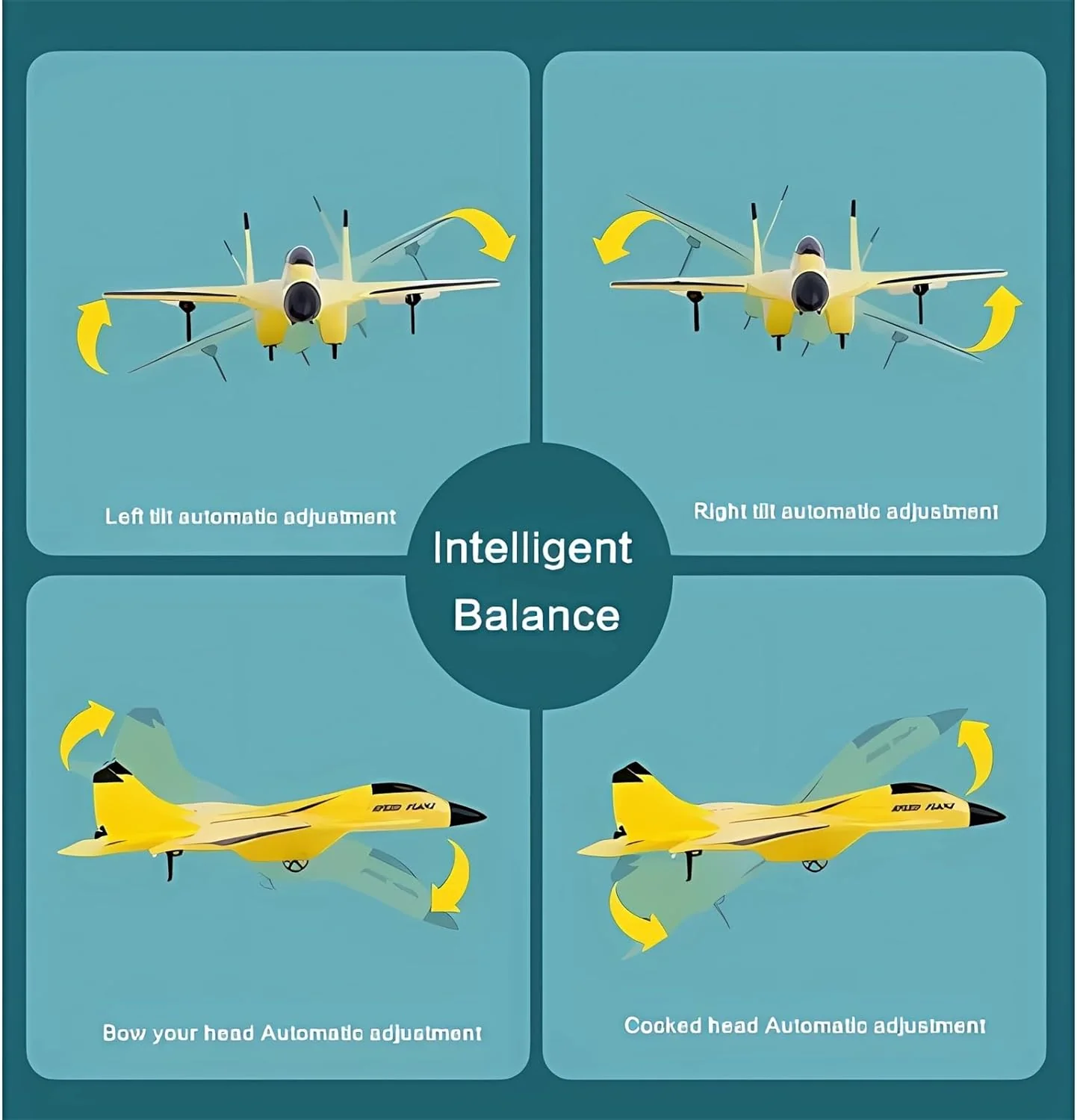 🎅Xmas Hot Sales - 49% OFF🎁New Remote Control Wireless Airplane Toy