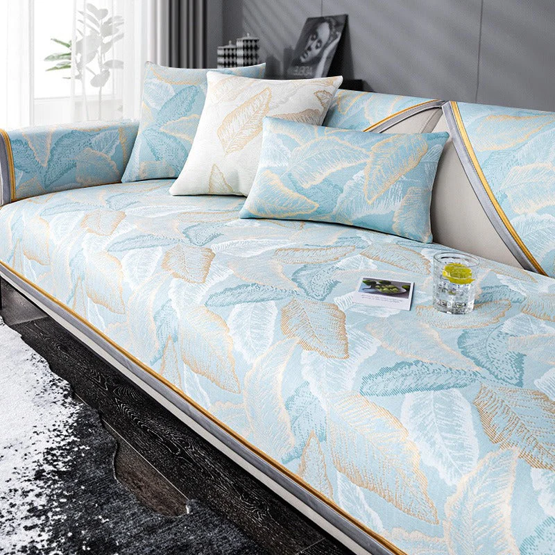 🔥50%OFF🔥Universal Luxury Leaf Pattern Lightweight Sofa Cushion