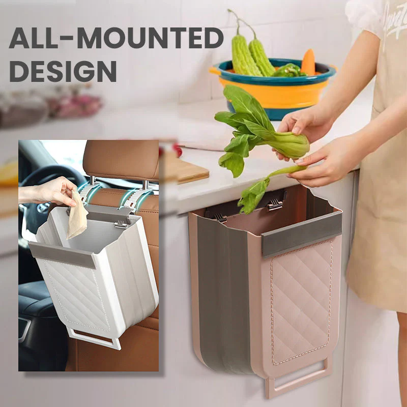 [🎁Practical Gift] Wall-Mounted Collapsible Kitchen Trash Can