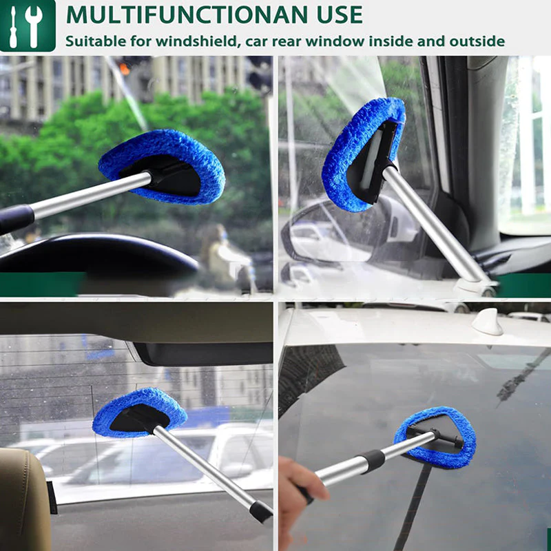 🔥Car Windshield Cleaning Tool Set - Extendable & 180° Rotatable📢📢Snatch up! Only 20 left, while supplies last!