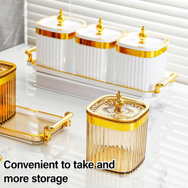 [High-grade Material] Multipurpose Light Luxury Pastry and Nut Sealed Jar