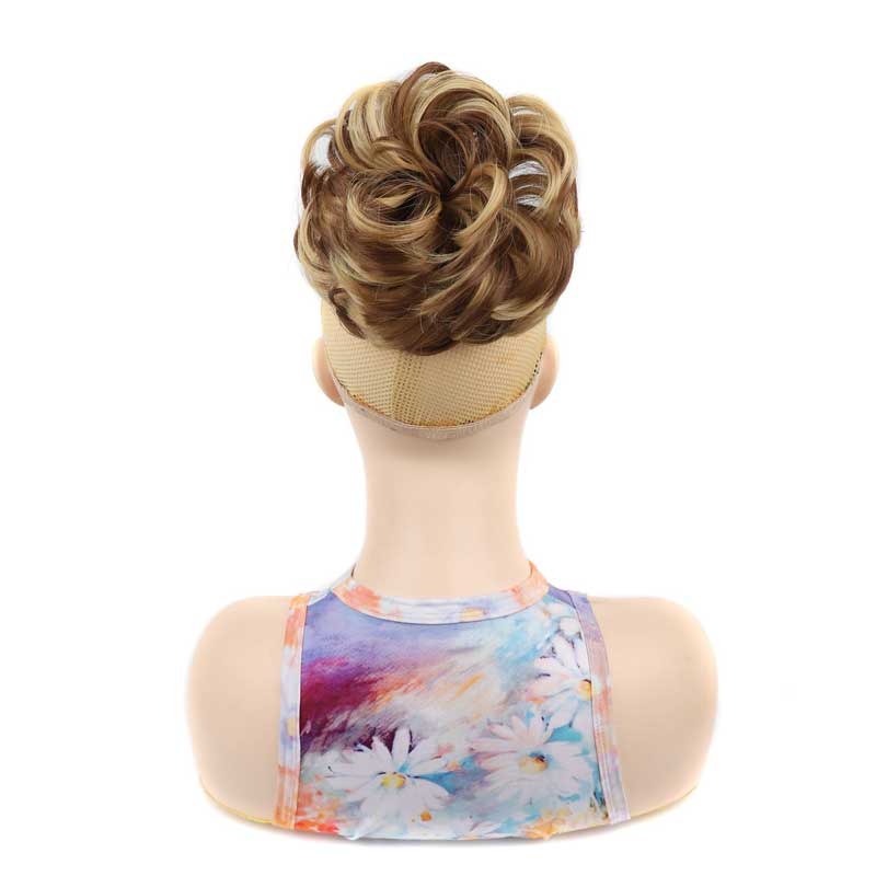 🔥Voluminous Synthetic Bun Wig with Adjustable Clip