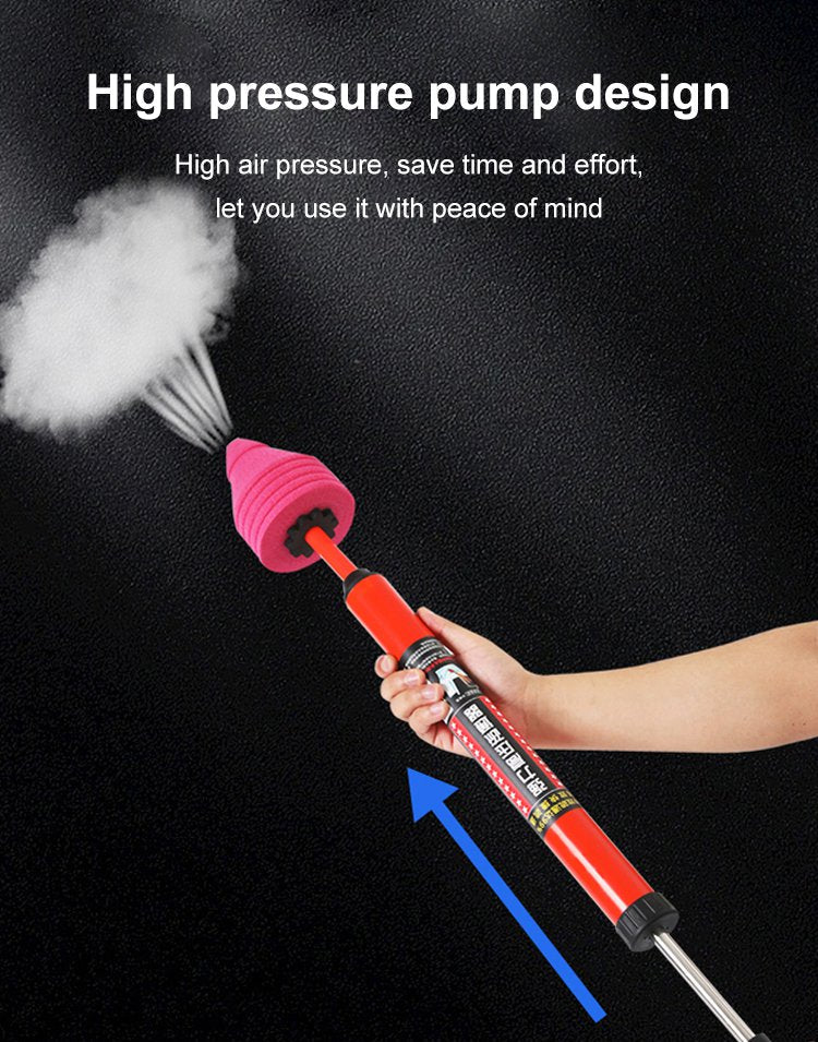 🔥Household High-pressure Manual Toilet Drain Pipe Unblocker