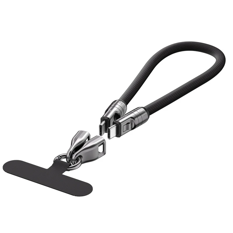 🔥 LAST DAY PROMOTION - 50%OFF 🔥2 IN 1 Cell Phone Lanyard Fast Charging Data Cable