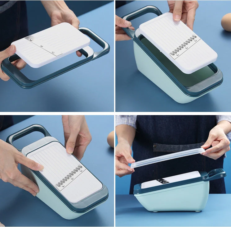 Vegetable Chopper Kitchen Multifunctional Shredder (🔥five-piece)