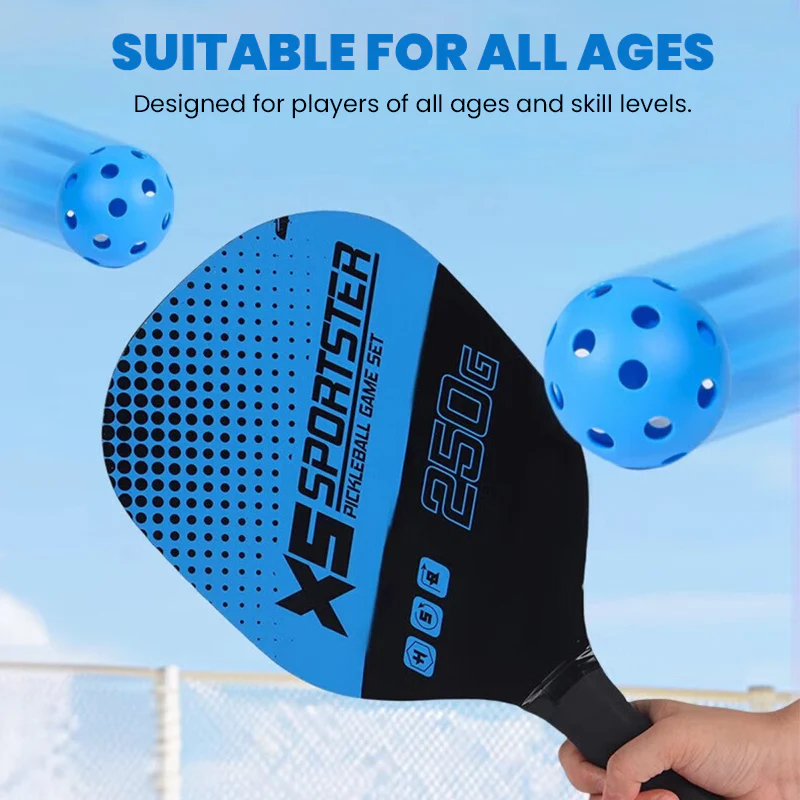 Portable & Durable Pickleball Racket Set