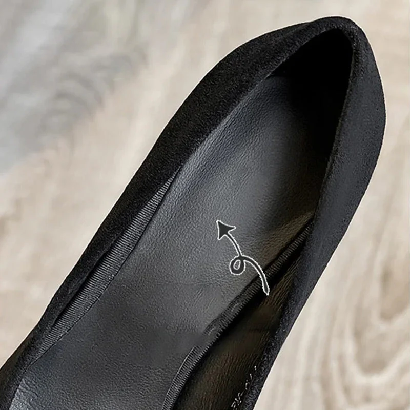 💥50% OFF & Free Shipping👠High-Quality Women's Pointed-Toe Black High Heels