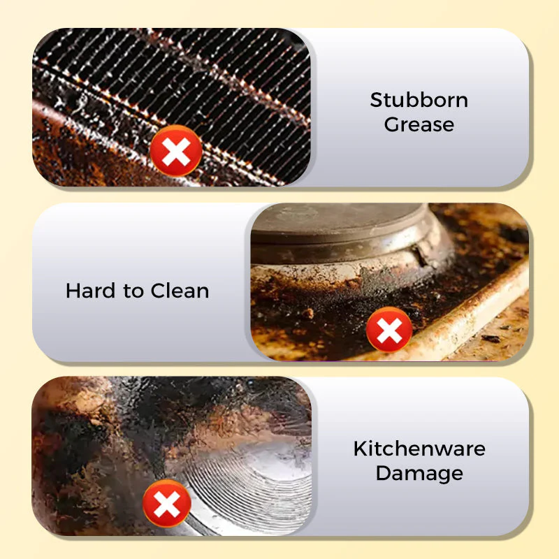 🔥 Multifunctional Powerful Kitchen Foam Cleaner🏠Limited-time offer: complimentary specialised cleaning cloth