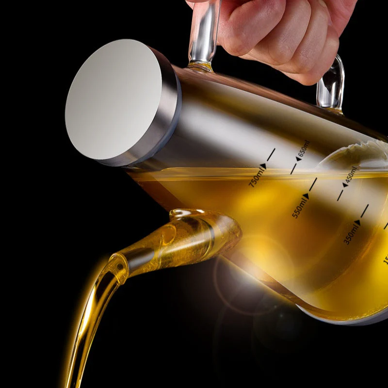 🔥2025 Hot Sale🔥Oil Dispenser Bottle with Drip Free Spout