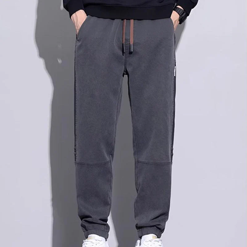 🎅Christmas Sale 47% OFF🔥🎁- Men's versatile and comfortable loose-fitting drawstring cargo pants