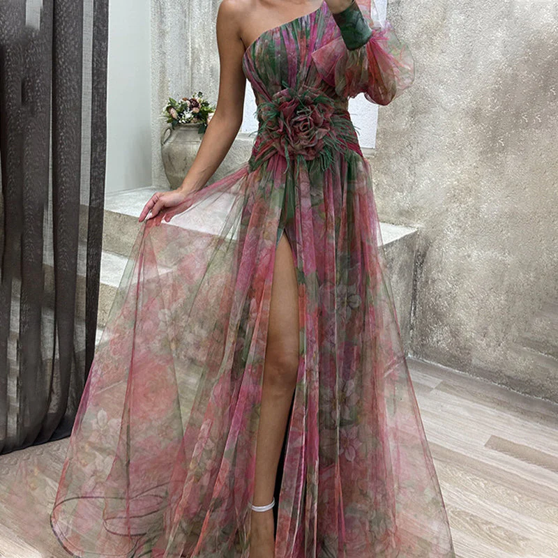🌸Spring Specials💐 Women's Tulle Irregular Gown Dresses - free shipping
