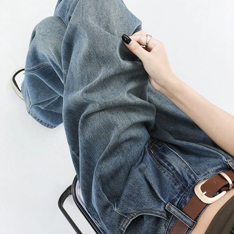 Women's High Waisted Wide Leg Jeans