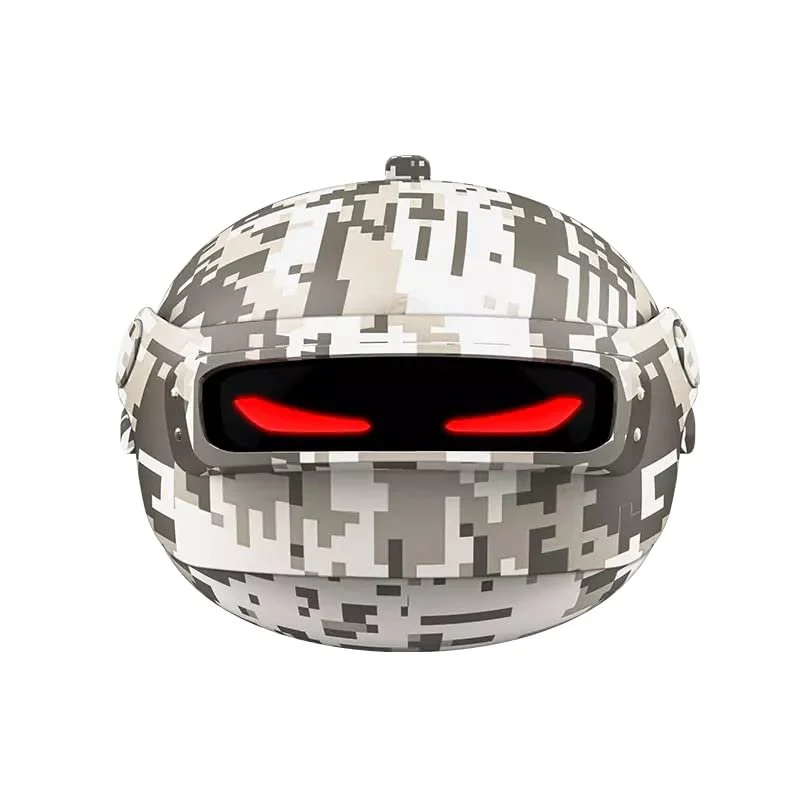 Helmet-shaped Wireless Bluetooth Headphones