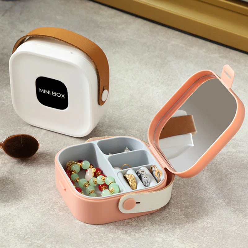 ✨🎁Exquisite Gift - Multifunctional Portable Jewelry Organizer Mini Box
