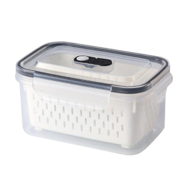 🔥Summer Hot Sale 50％ OFF💝2 in 1 Draining Fresh-Keep Food Container