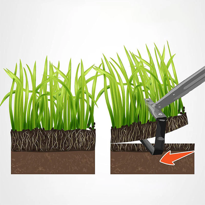 Limited time holiday discounts！！30-61 Inch Black Adjustable Weeding Loop Stirrup Hoe