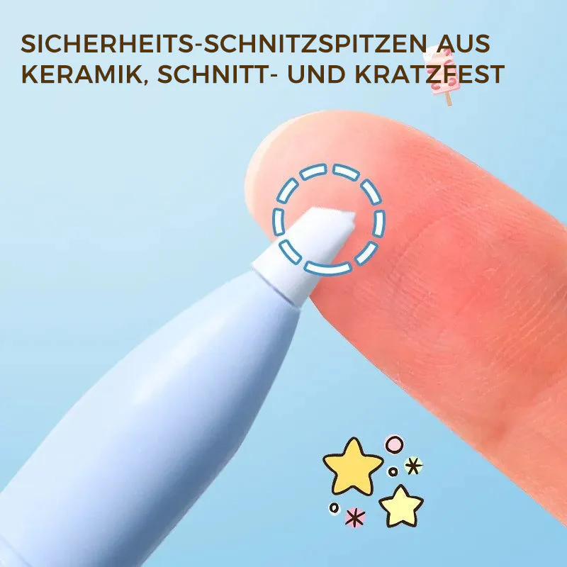 Foldable Mini Scissors Ceramic Pencil