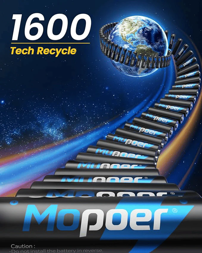 🏆Flash Sale⚡50K+ SOLD! Almost Gone-💥🎁🔋Charging Compartment - Rechargeable Aa/Aaa Lithium Battery